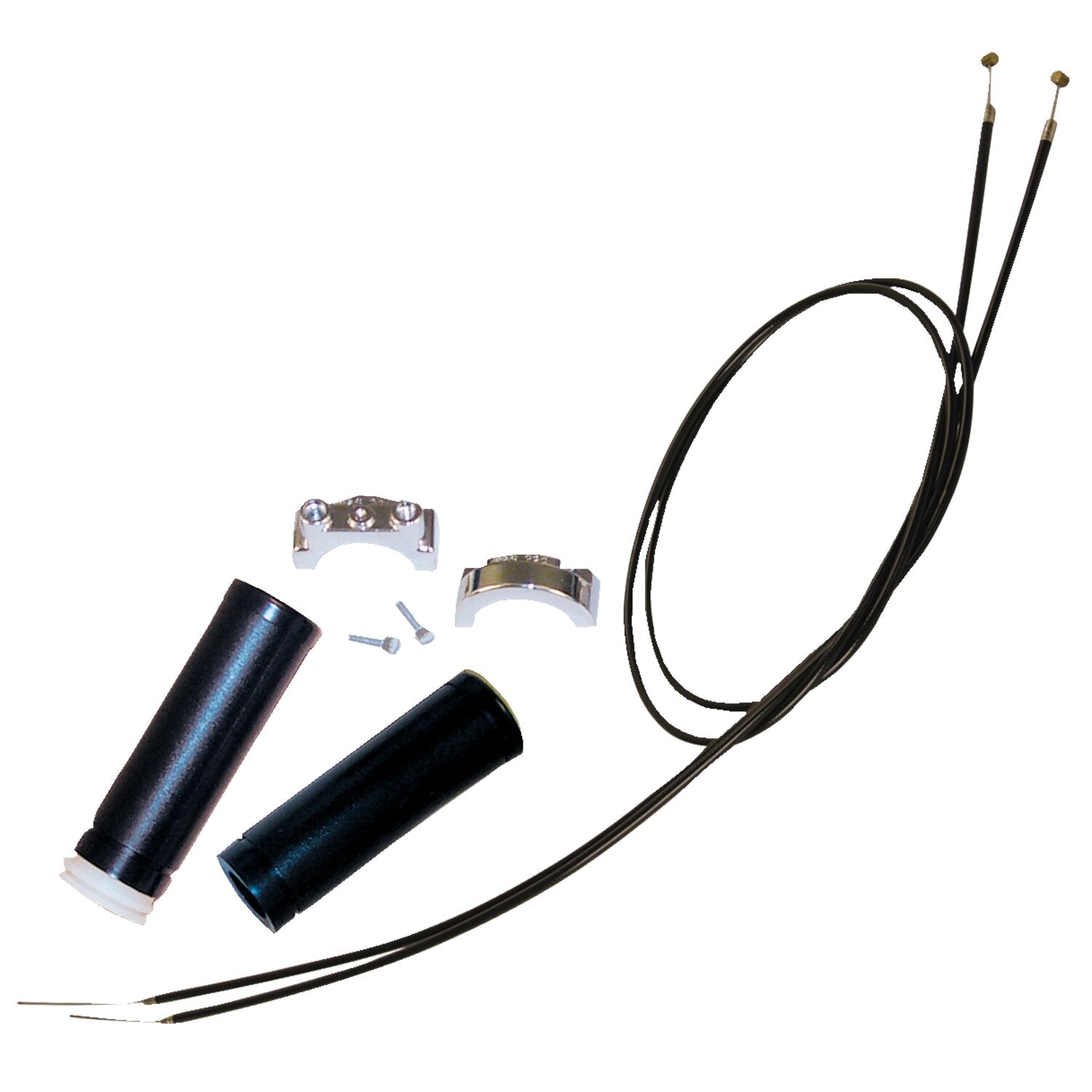 S&S throttle assembly with 36" throttle cables