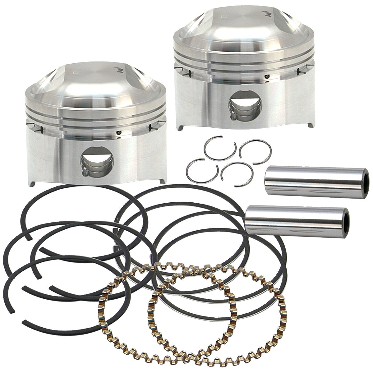 S&S 3-1/2" bore 8:1CR piston kit - +.020"