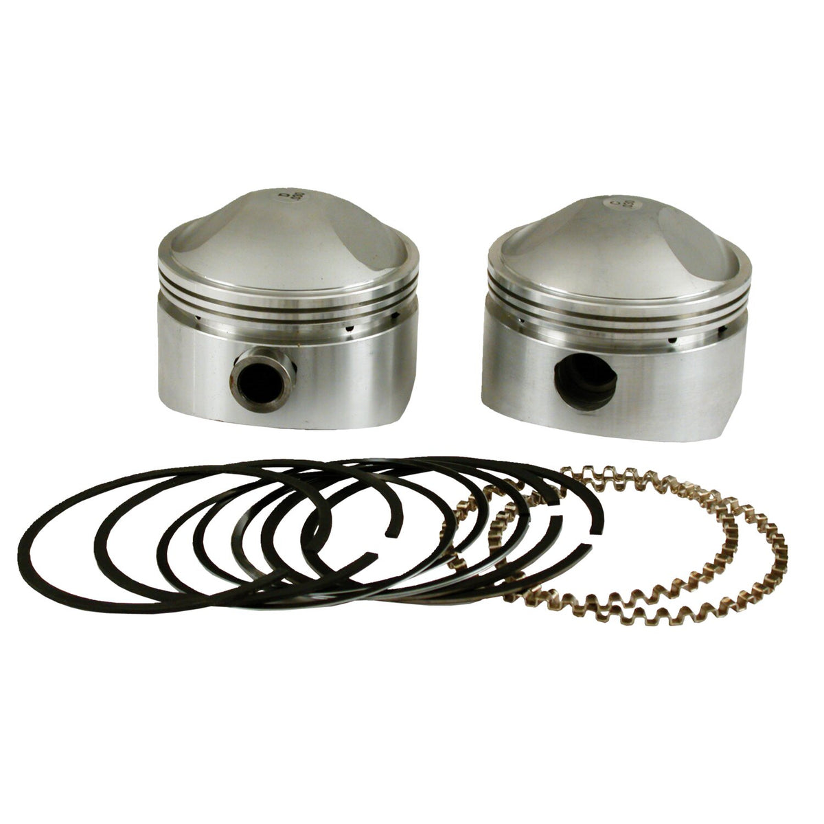 S&S 3-7/16" forged stroker piston kit - +.050"