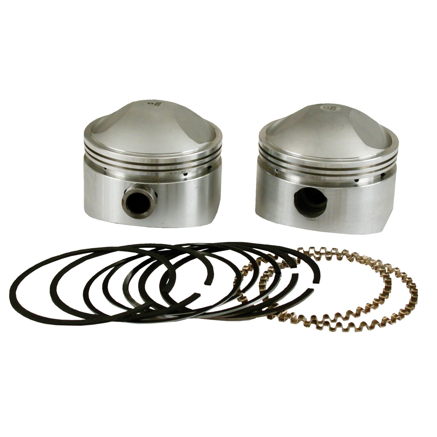 S&S 3-7/16" forged stroker piston kit - +.010"