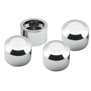 S&S magnetic head bolt cover set chrome