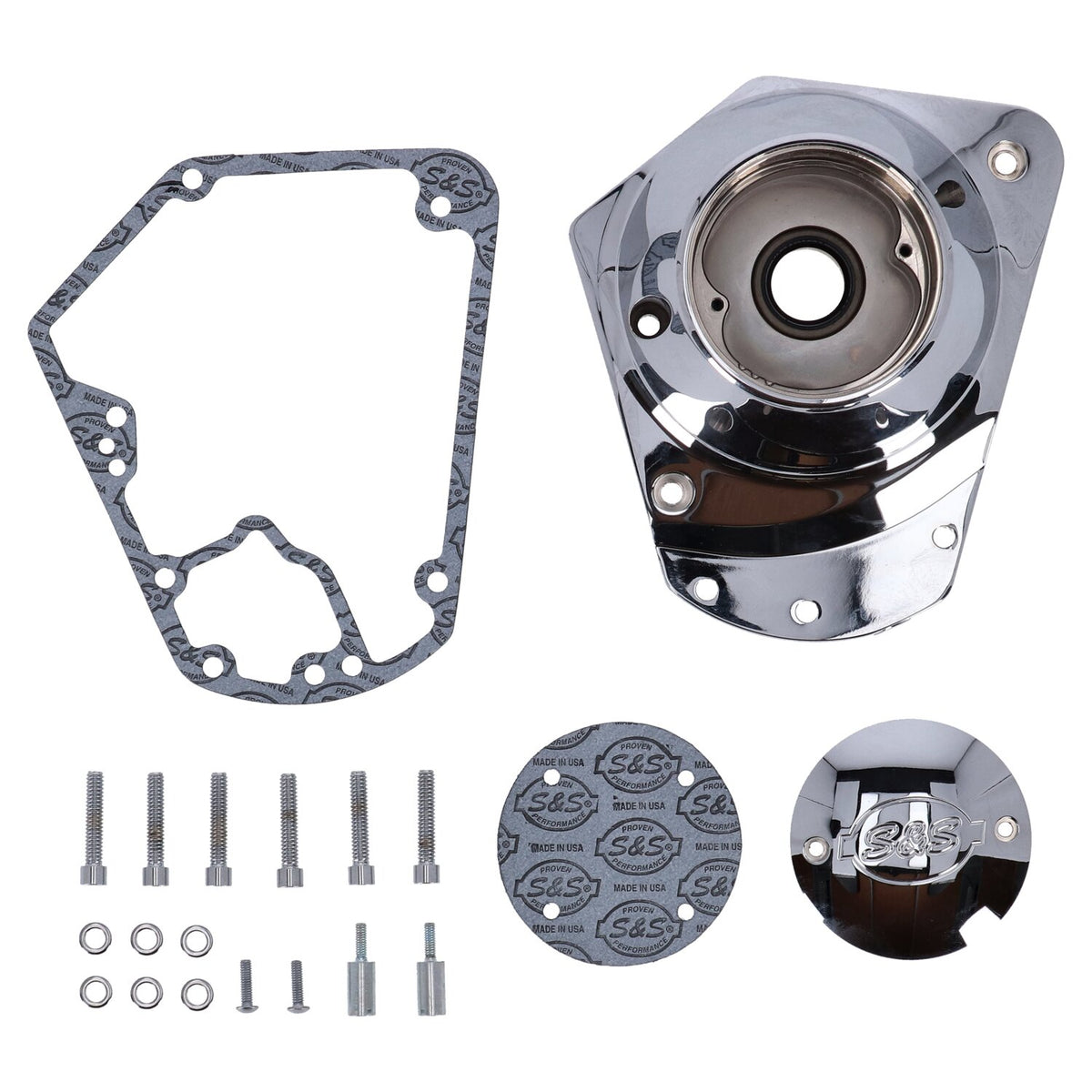 S&S billet cam cover - Chrome