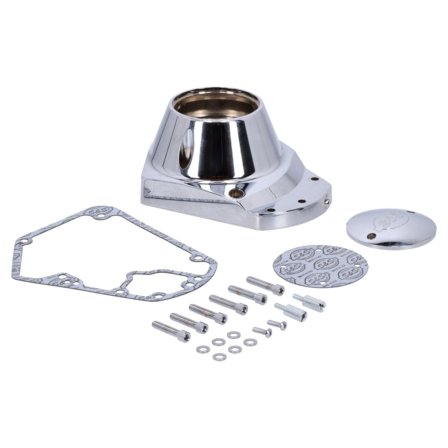 S&S billet cam cover - Chrome