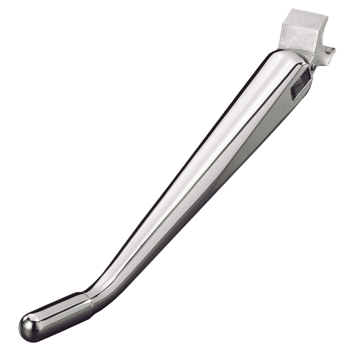 Kustom Tech K-Tech weld-on Diamond jiffy stand - Chrome
