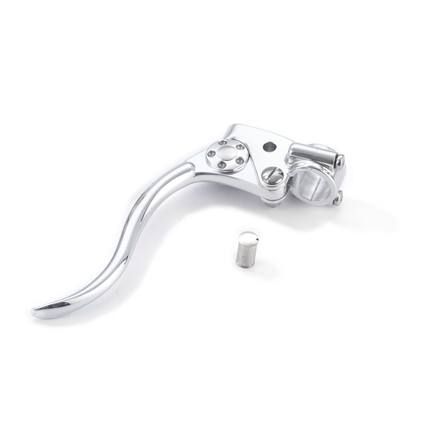 Kustom Tech K-Tech DeLuxe mechanical clutch lever assembly - Polished