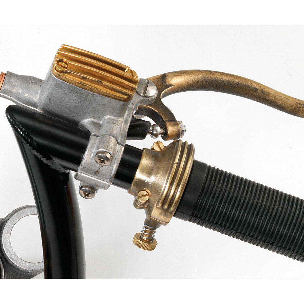 Kustom Tech K-Tech DeLuxe external throttle housing - Raw brass
