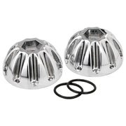 Kustom Tech K-Tech Knuckle rocker nuts - Groove chrome finish