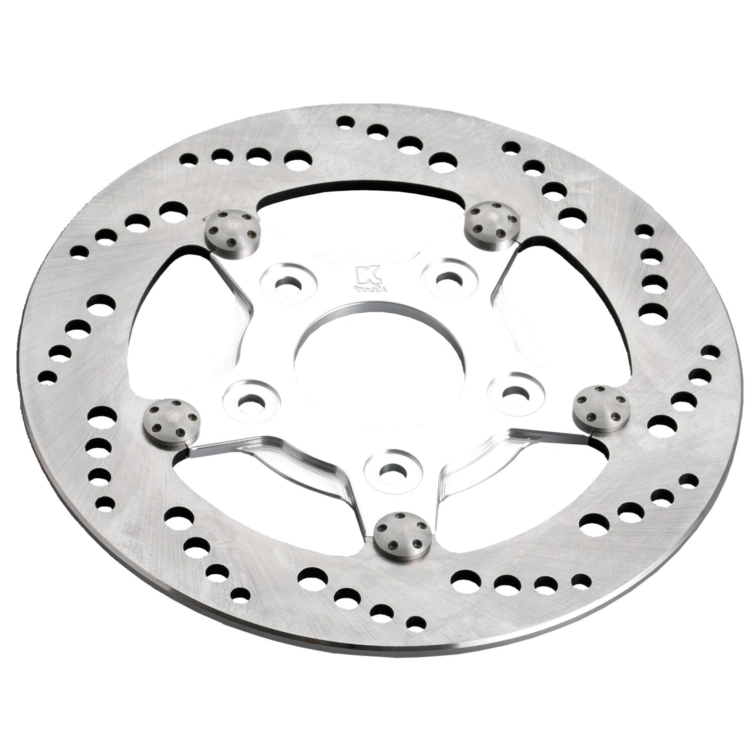 Kustom Tech K-Tech drilled brake rotor stainless steel 8 1/2 inch