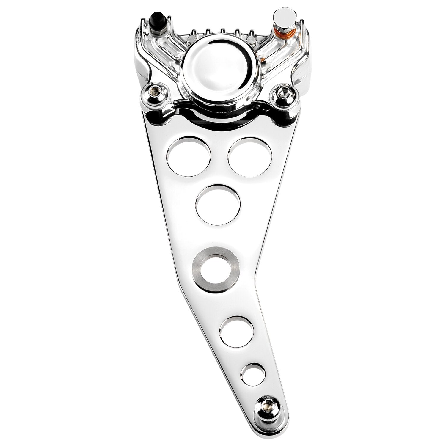 Kustom Tech K-Tech Super Freni rear caliper bracket - Polished