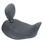 Mustang Wide Tripper Forward solo seat - With rider backrest