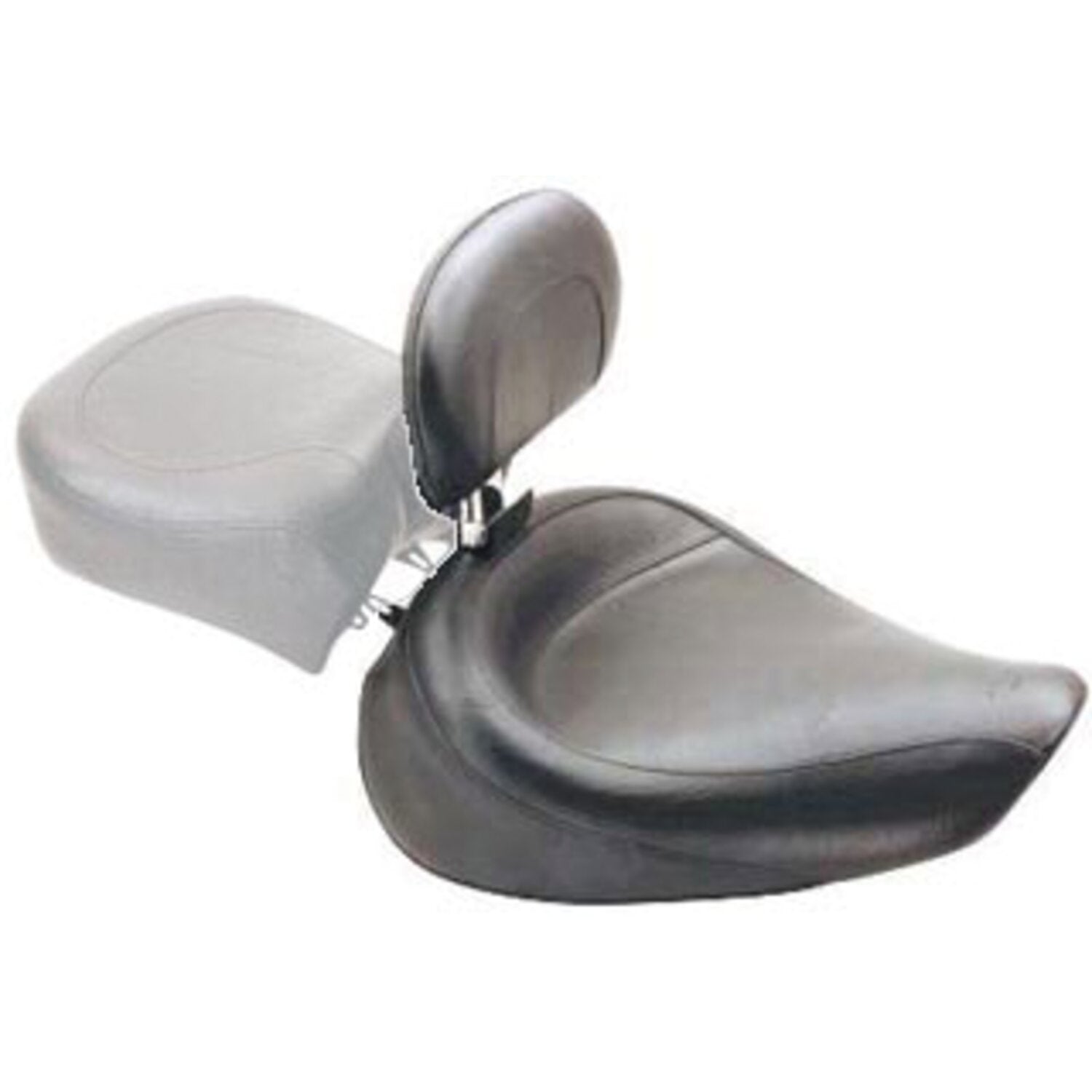 Mustang Wide Touring solo seat - With rider backrest