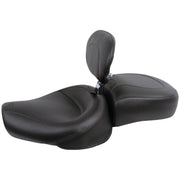 Mustang Wide Touring solo seat - With rider backrest