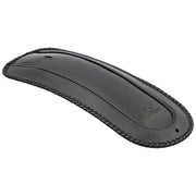 Mustang rear fender bib - Plain with braided edges