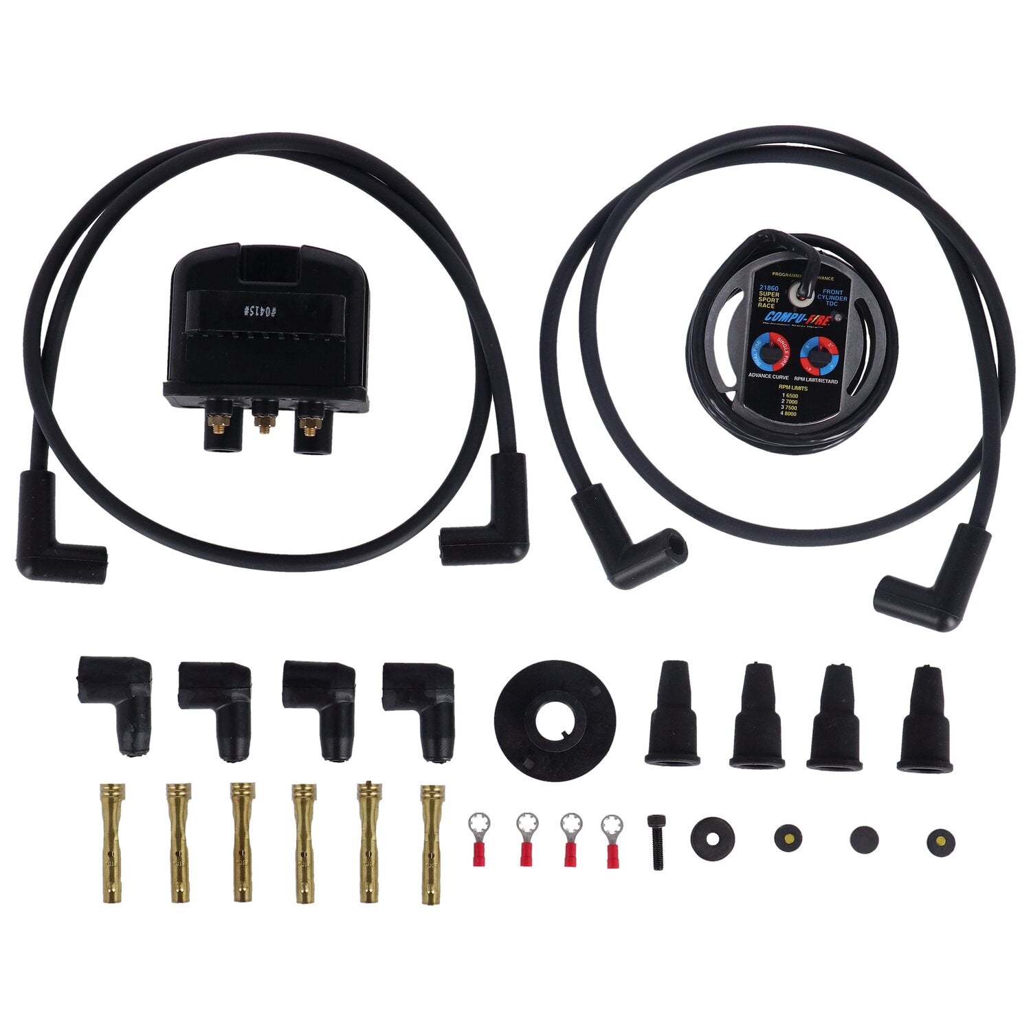 Compu-Fire ignition module wire & coil kit - Race