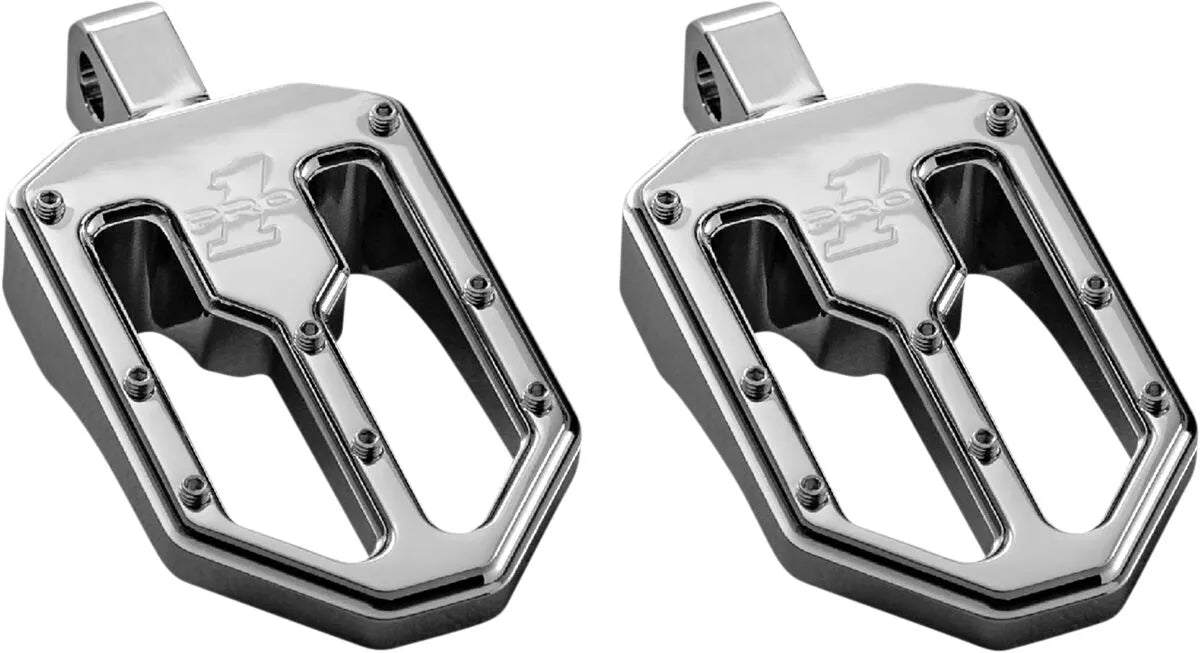 Pro-one Moto V1 Foot Pegs - Chrome