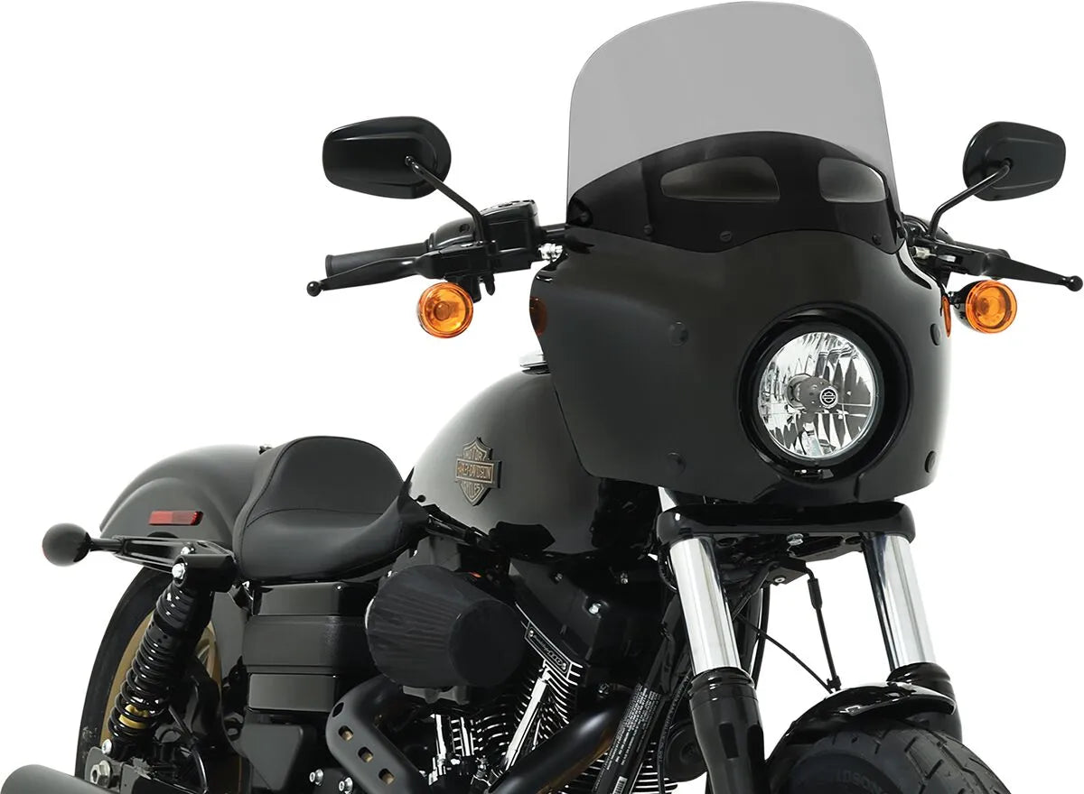 Memphis Shades Road Warrior Windshield - Black Smoke