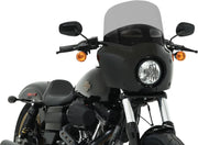 Memphis Shades Road Warrior Windshield - Black Smoke