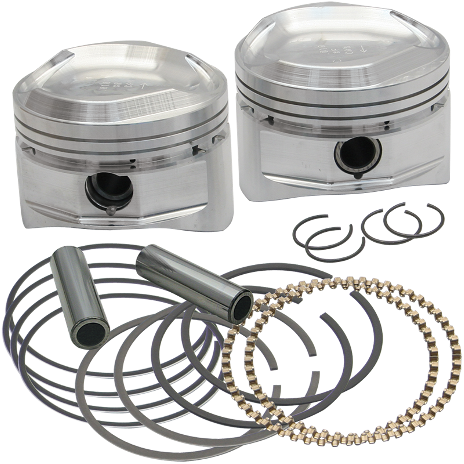 S&S Cycle Pistons for S&S V2 Big Twin Style Engines