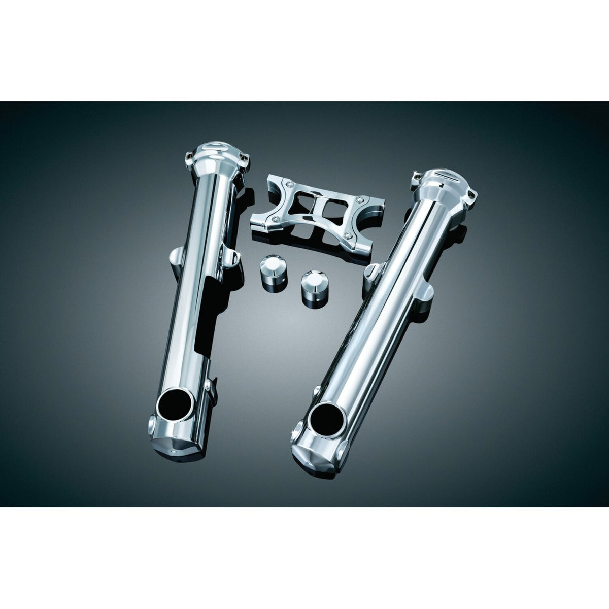 Kuryakyn Fork skins™ fork slider covers - Chrome