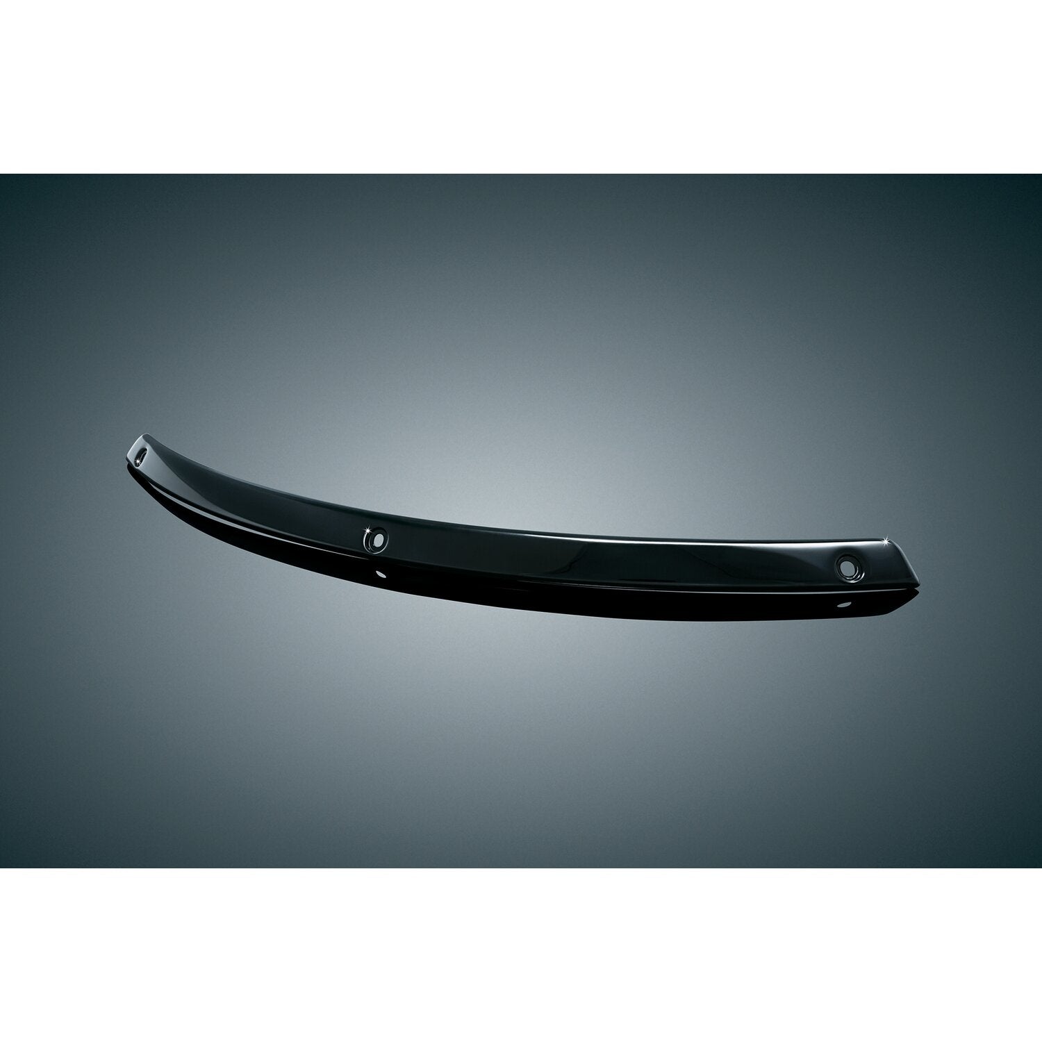 Kuryakyn Wind shield trim - Gloss black