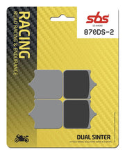 Sbs Ds Racing Dual Sintered Bremseklodser - Foran