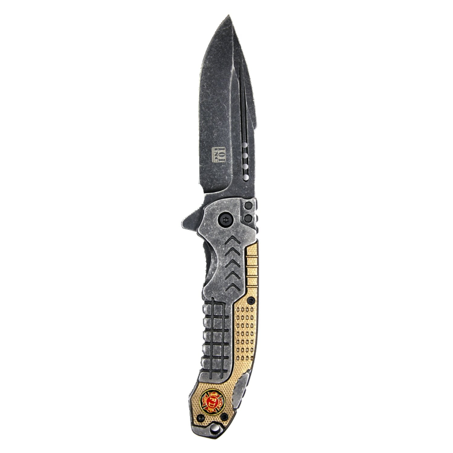 Army Surplus Fire department knife coyote
