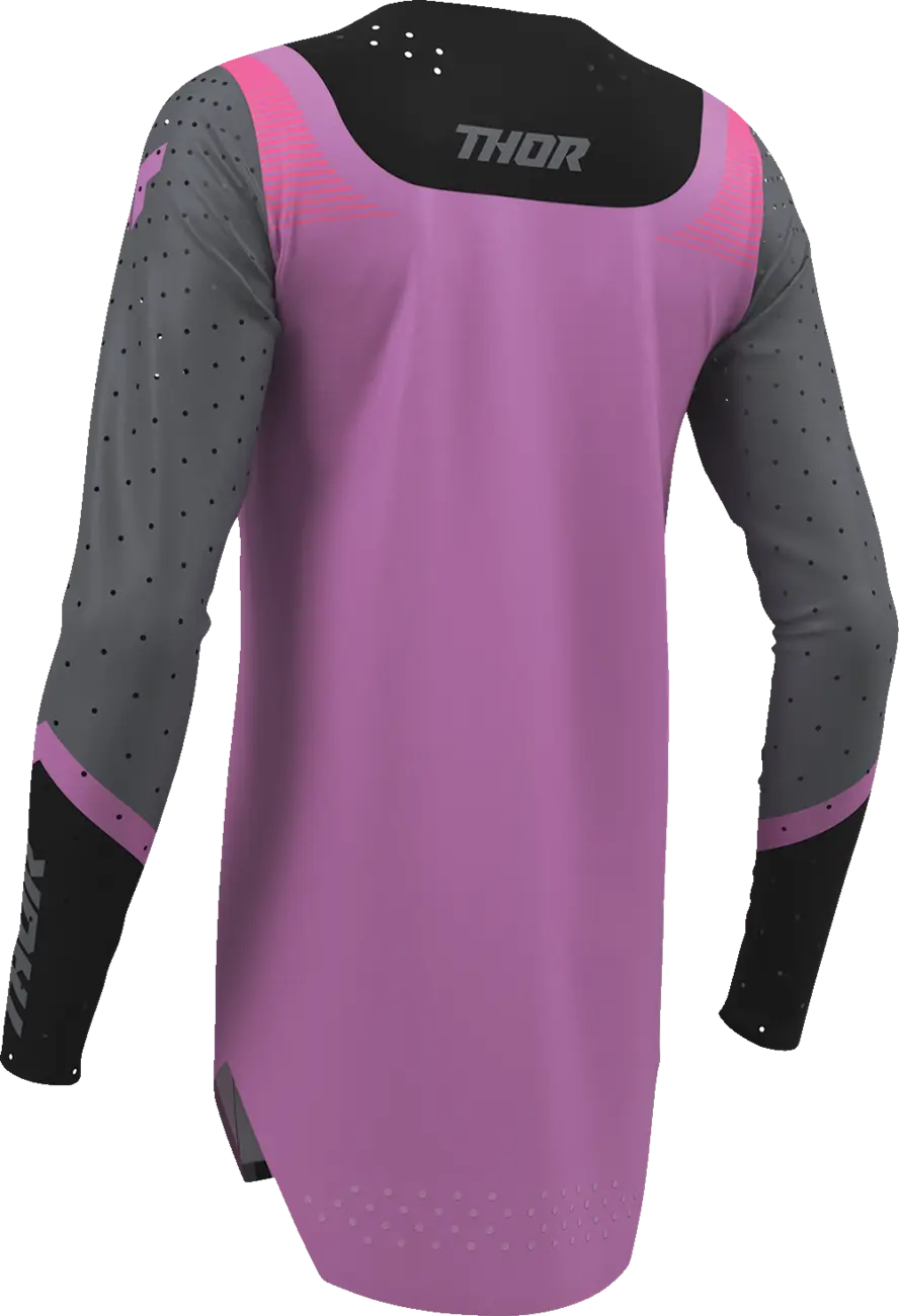 Thor Women's Sportmode Velocity Jersey - Black/Pink/Purple/Dark Gray