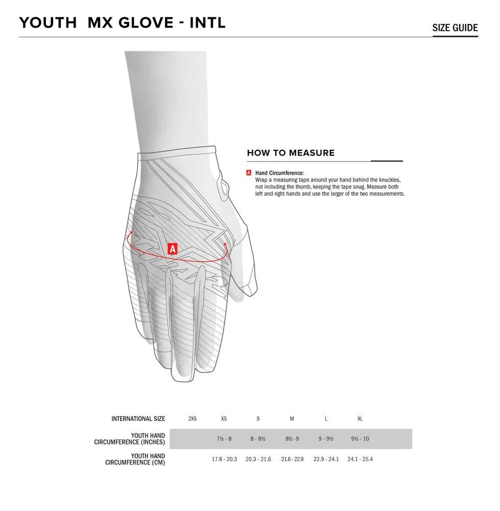 Alpinestars Youth Radar Gloves - Black