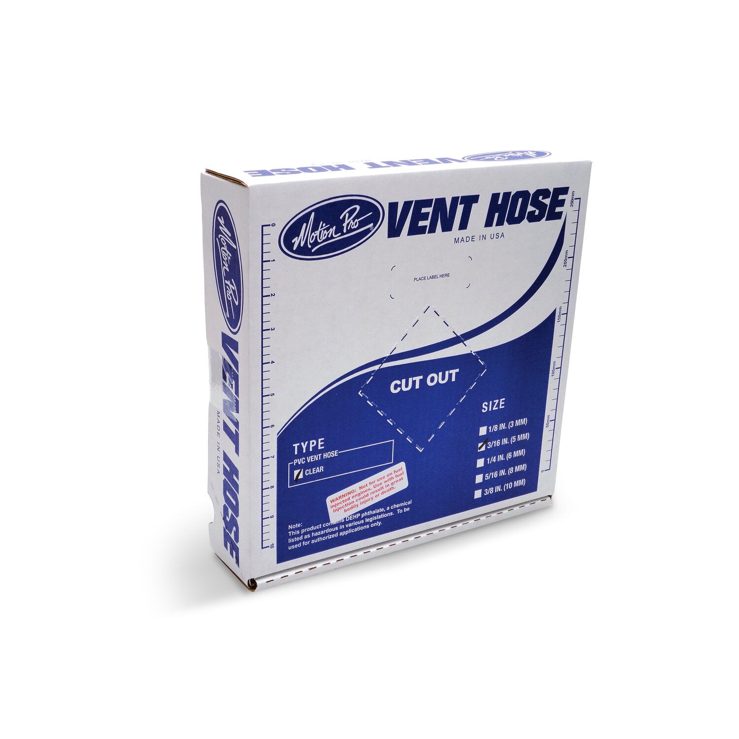 Motion Pro PVC fuel hose - Clear - 3/16"