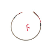 NAMZ headlamp wiring harness - Braided 18"