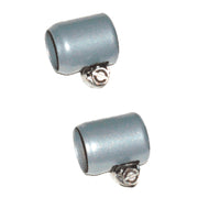 NAMZ oil line hose clamps - 1/4" to 5/16" ID - Silver