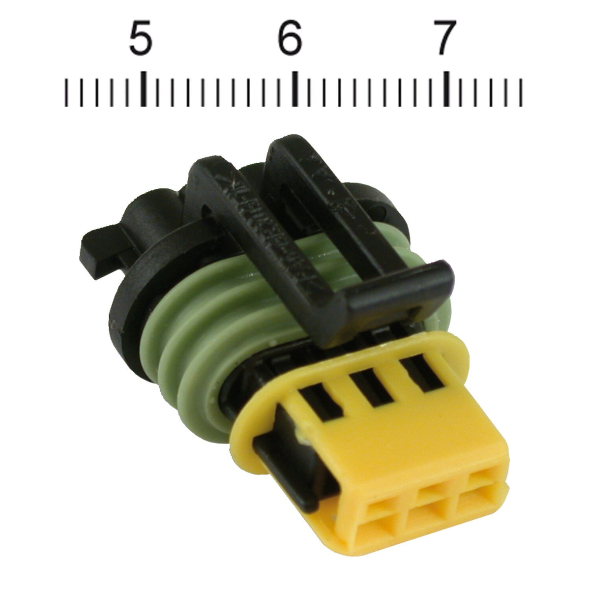 NAMZ Delphi connector - Male plug - 3-pin