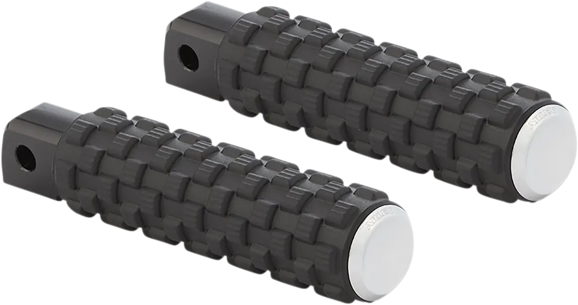 Arlen Ness Fusion Male-mount Foot Pegs Black/chrome