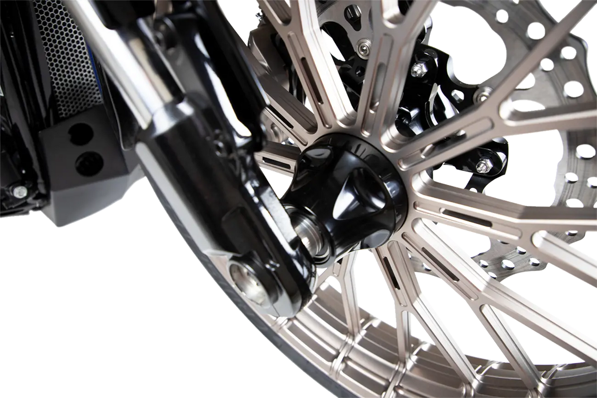 Arlen Ness Cartridge Hub - Billet Aluminum, Black