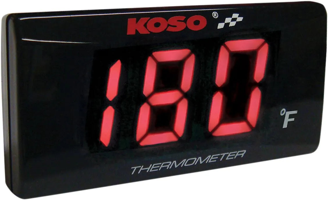 Koso North America Super Slim Temperature Gauge