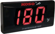 Koso North America Super Slim Temperature Gauge