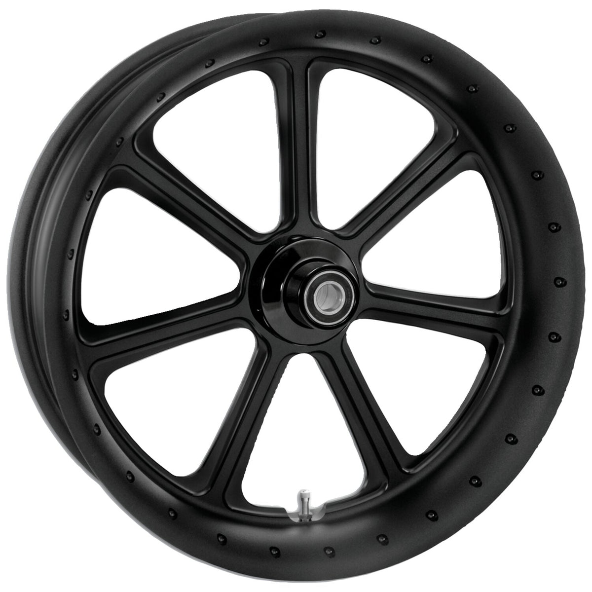 Roland Sands Design front wide tire wheel Diesel 5.5x18" - Black Ops