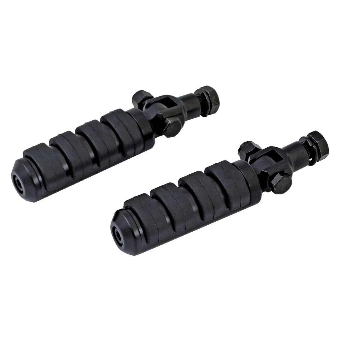 MCS Comfort stud mount foot peg kit - 1/2-20 - Black