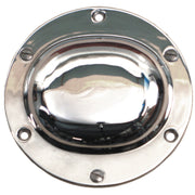 MCS Antique style derby cover plain - Chrome
