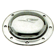 Paughco derby cover - Chrome - Bird embossed