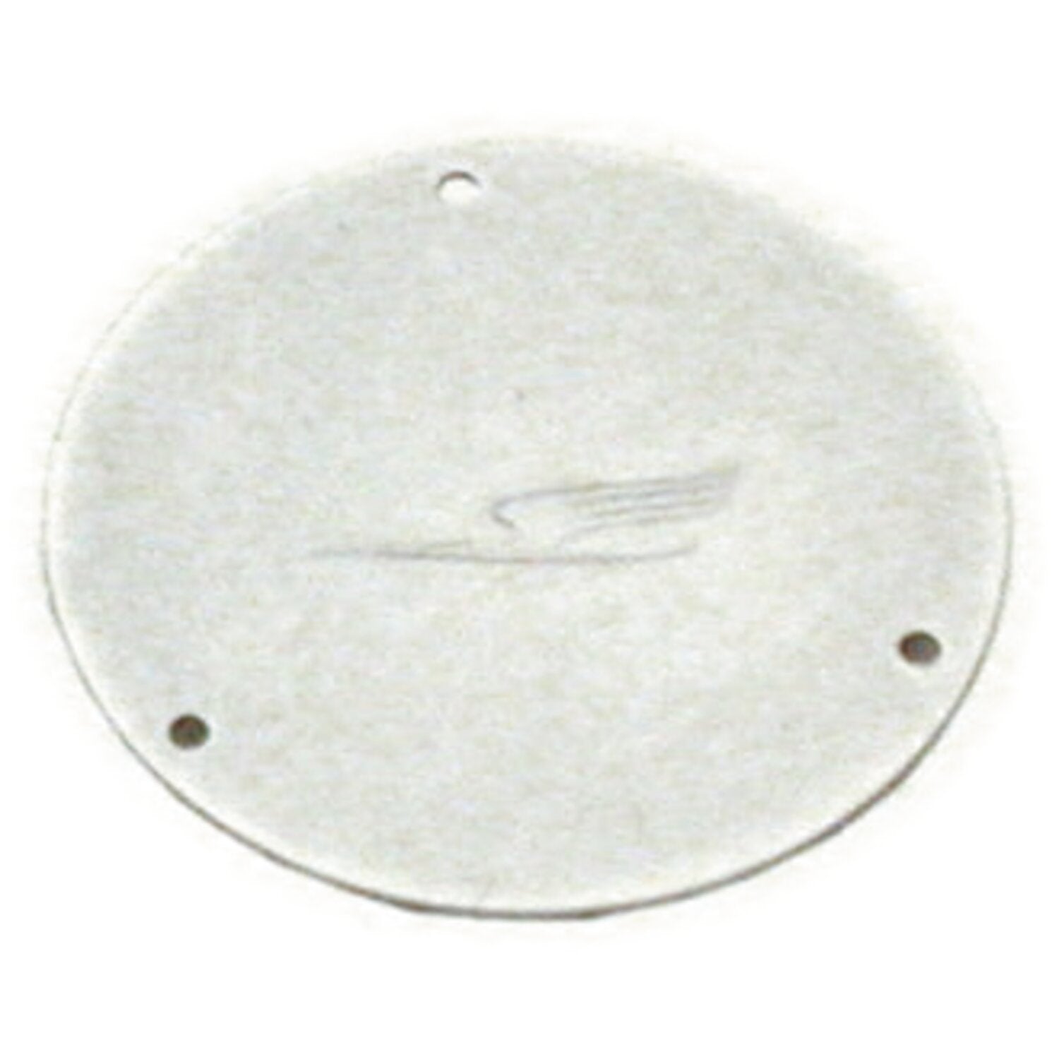 Paughco derby cover - Chrome - Bird embossed