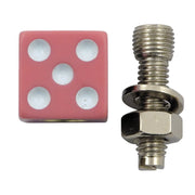 Trik Topz license plate mounts Dice pink