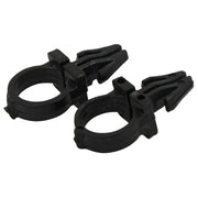 MCS Black handlebar wire clips