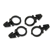 MCS Black handlebar wire clips