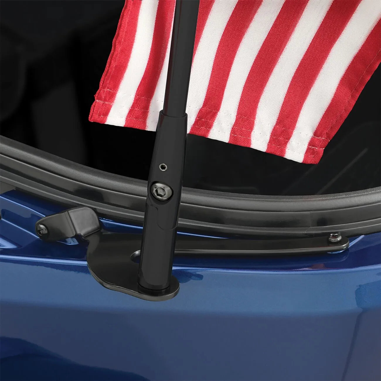 Show Chrome Flag Pole For Can-am Rt Trunk - Left Side