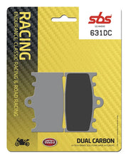 SBS DC Racing Dual Carbon Bremseklodser Til Race Motorcykler - Foran