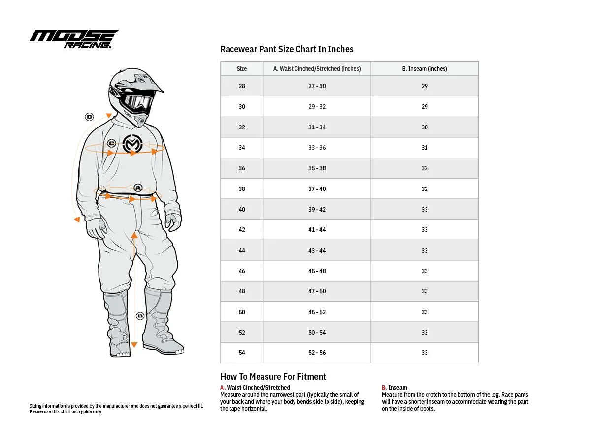 Moose Offroad Soft-Goods Sahara Pants White/Black
