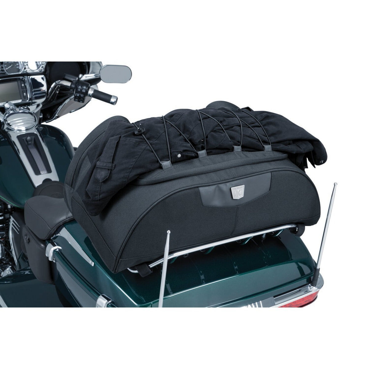 Kuryakyn Momentum hitchhiker trunk rack bag black