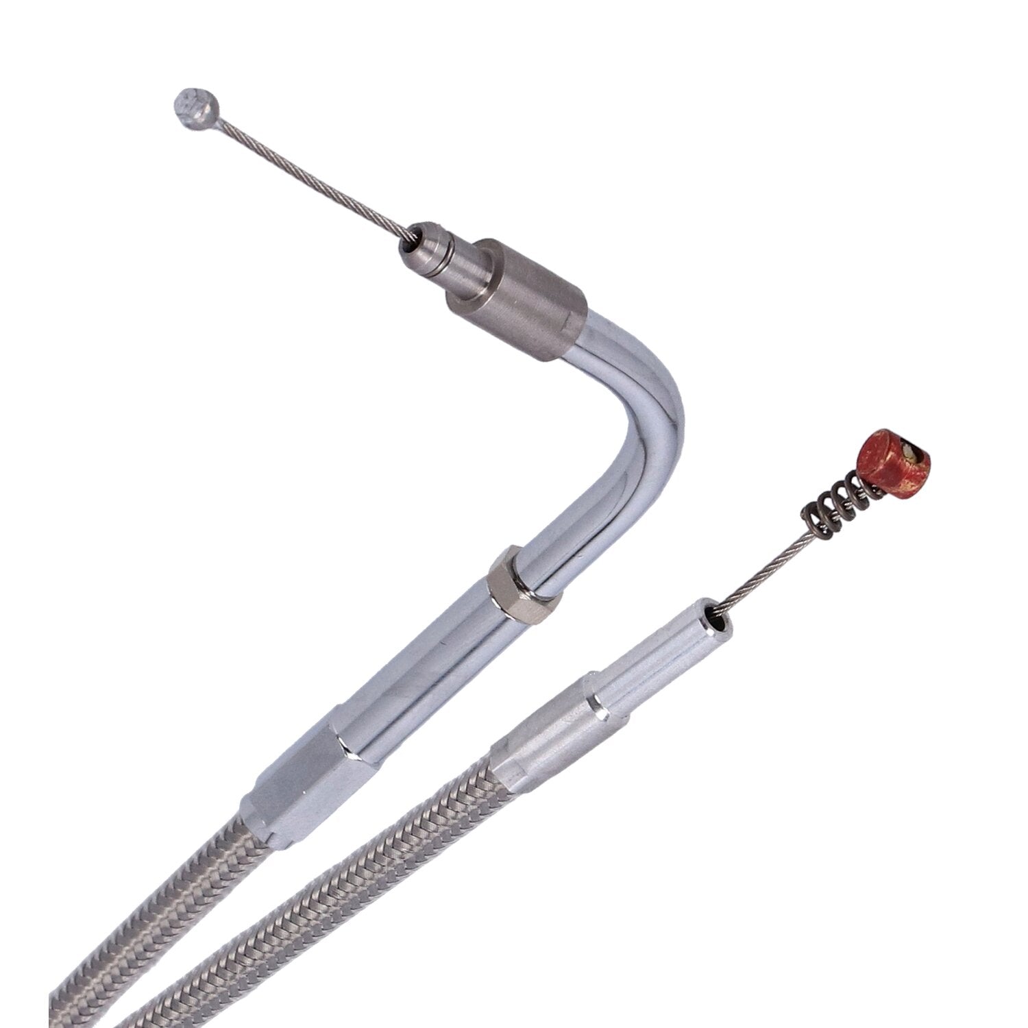 Barnett idle cable braided +12"
