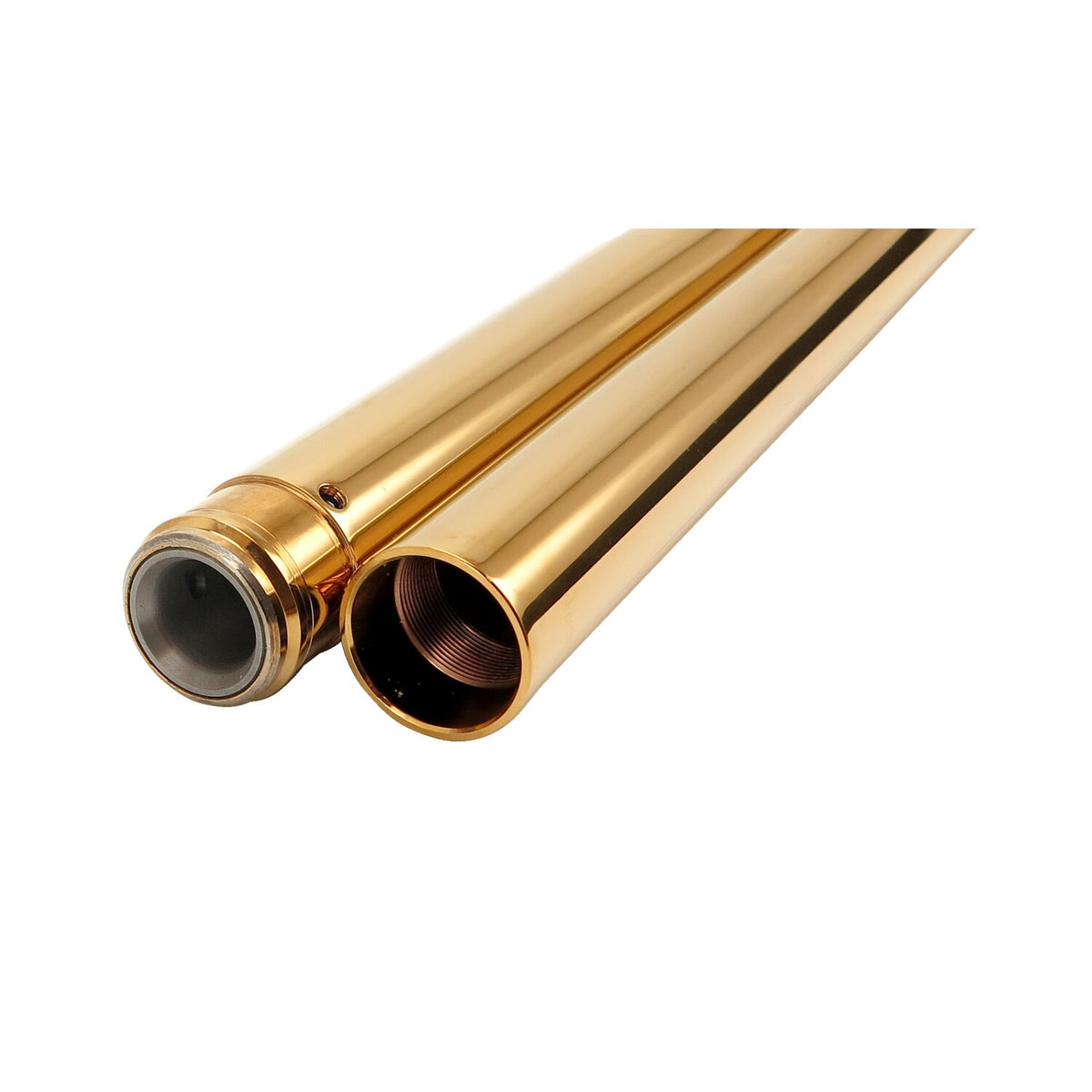 Custom Cycle Engineering Eng - 41mm fork tubes TNC gold - 22-1/4" OAL